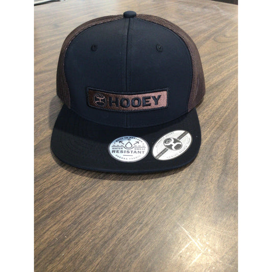 Hooey Lock-Up Ball Cap-Black/Brown