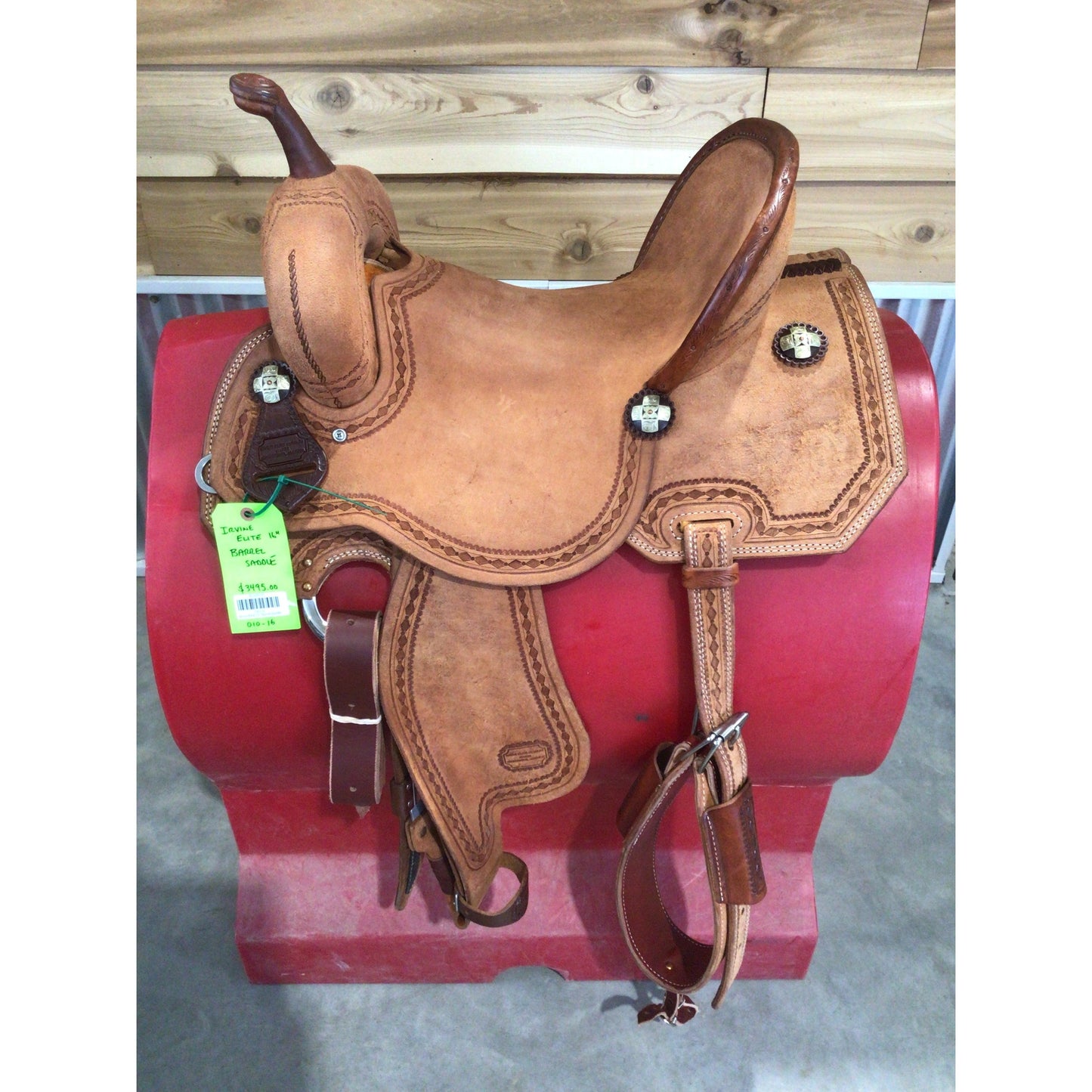 Irvine Elite 16" Barrel Saddle