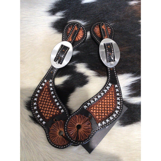 Professionals Choice Spur Strap Crossstitch Reptile-Ladies