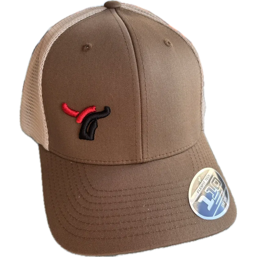 B8 Ranch Apparel Small Logo Khaki TT Cap - Coyote Brown