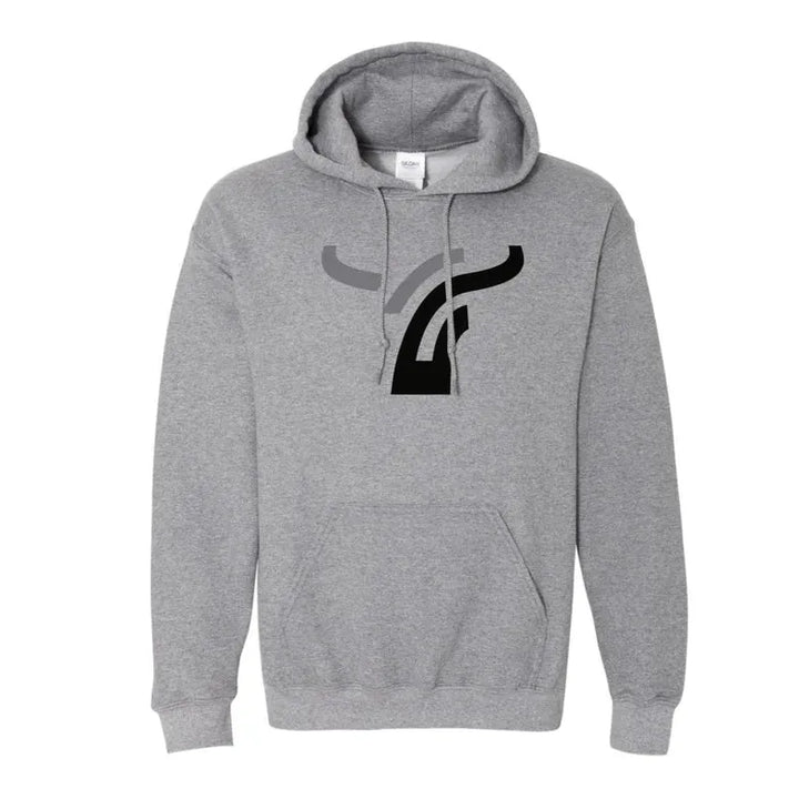 B8 Ranch Apparel Unisex LS Large Logo Hoodie- Multiple Colour Combinations