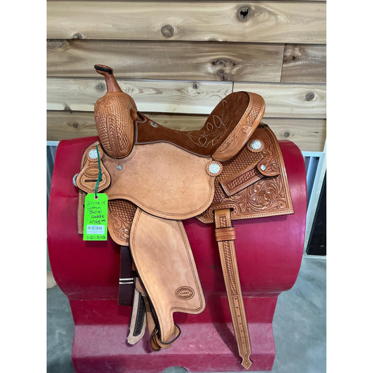 Irvine Custom 14" Barrel Racing Saddle