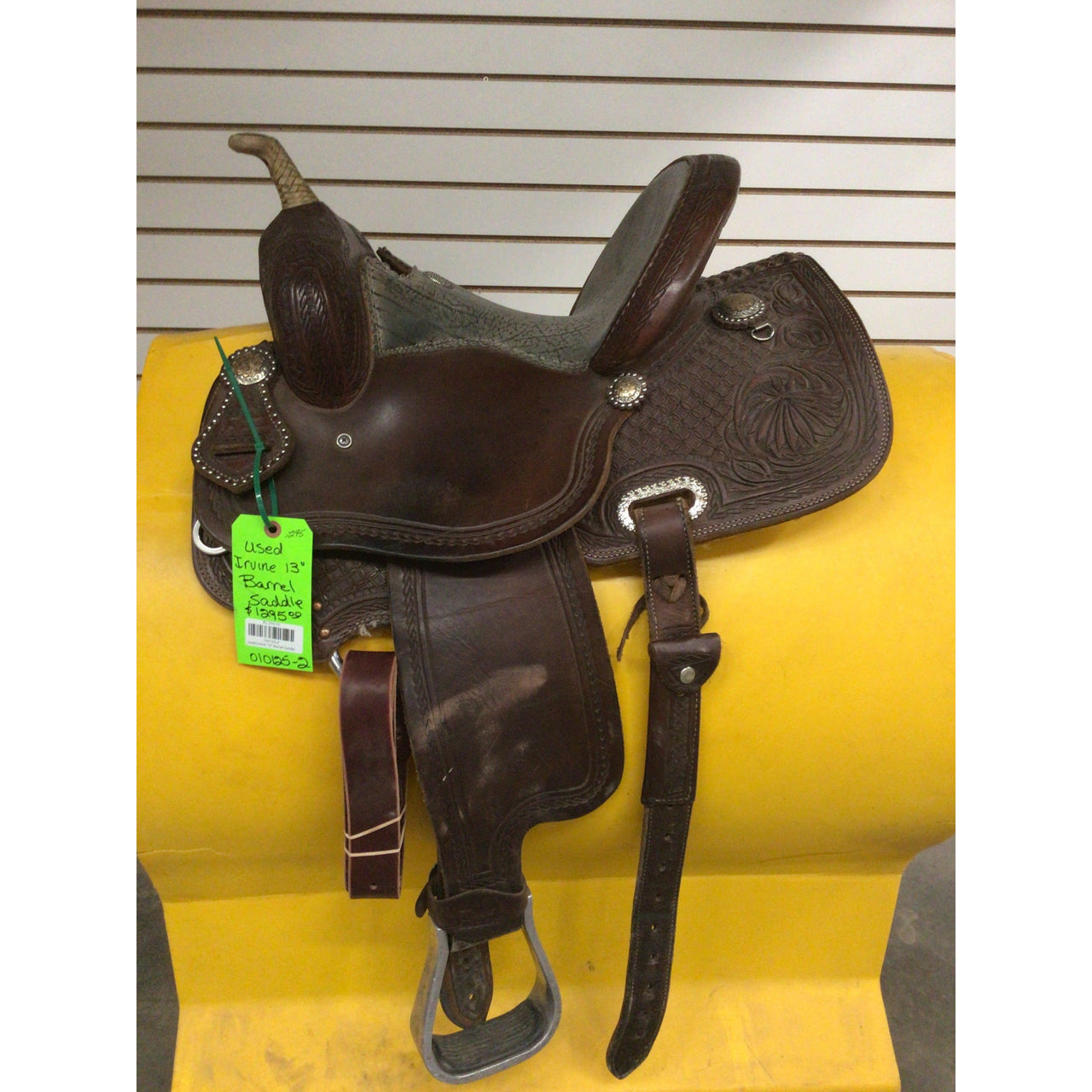 Used Irvine 13" Barrel Saddle