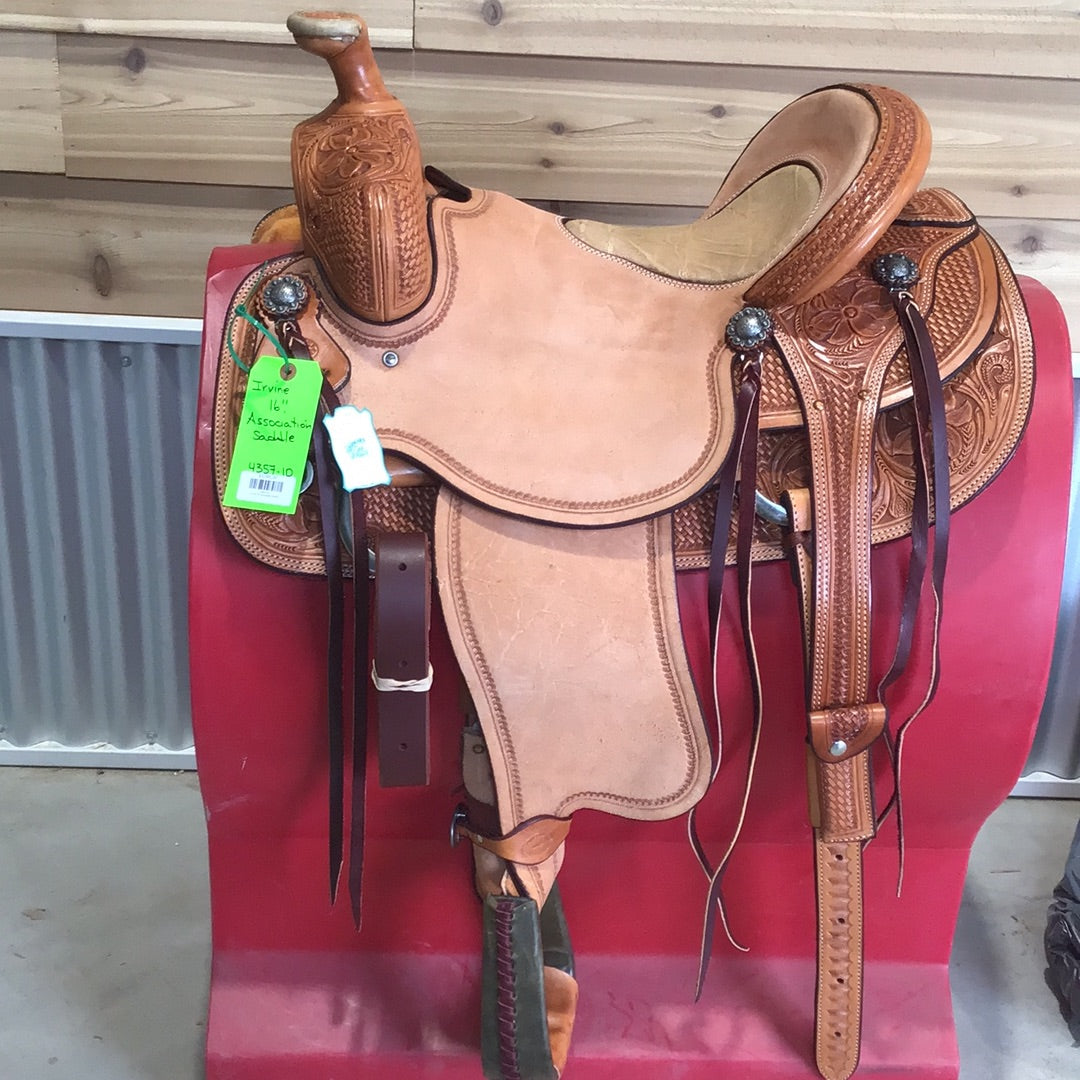 Irvine's 16" Association Saddle