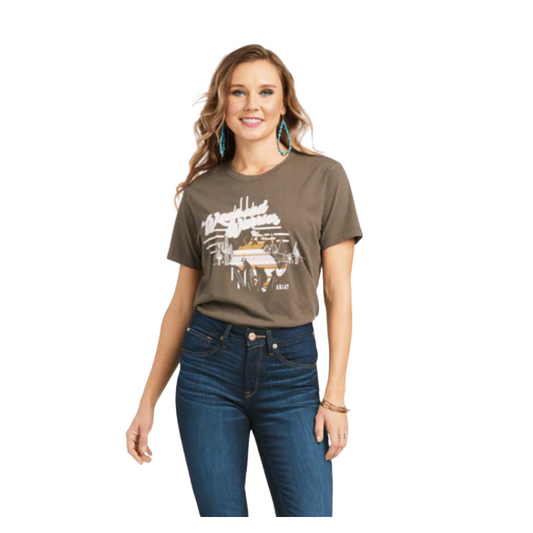 Ariat Women's SS Tee Banyan Bark