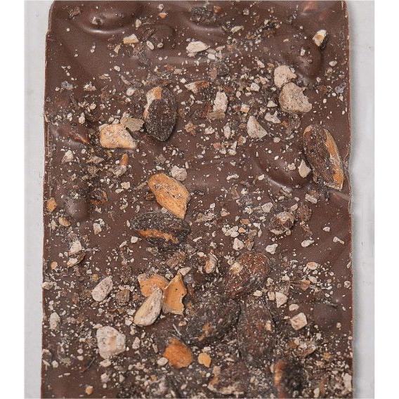 Milk Chocolate Burnt Almond & Sea Salt Bark