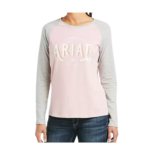 Ariat Women's Loop Tee BSBL T-Shirt