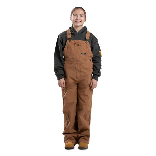 Berne Youth Unlined Softstone Bib Overall - Irvine Tack & Western Wear