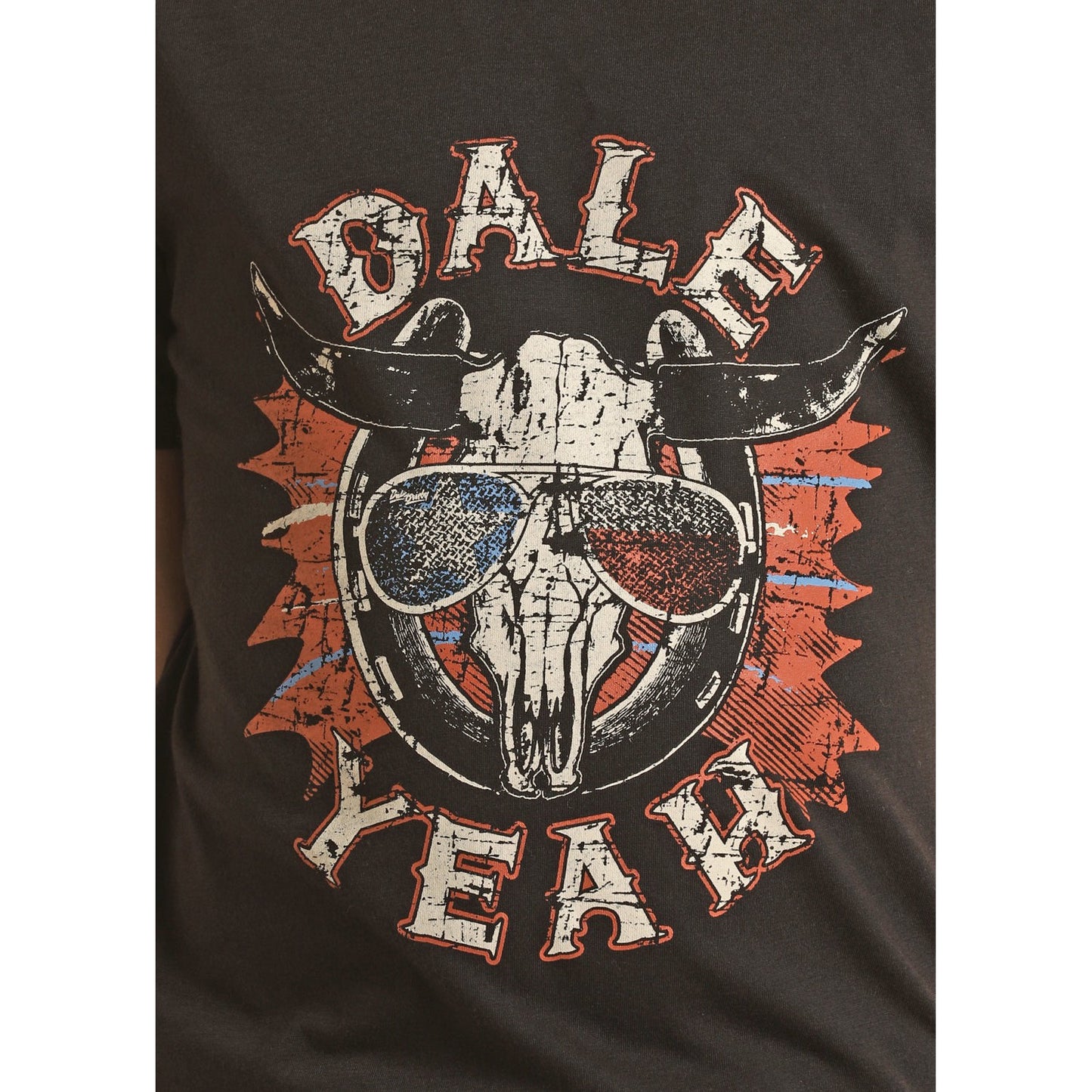 Rock & Roll Boy's Dale Graphic Tee - Black