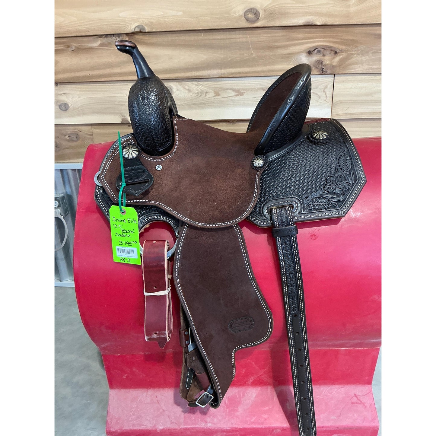 Irvine Elite 13.5" Barrel Saddle