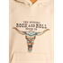 Rock & Roll Boy's Graphic Print Hoodie - Khaki