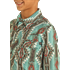 Rock & Roll Boy's RR Tek Long Sleeve Shirt - Turquoise