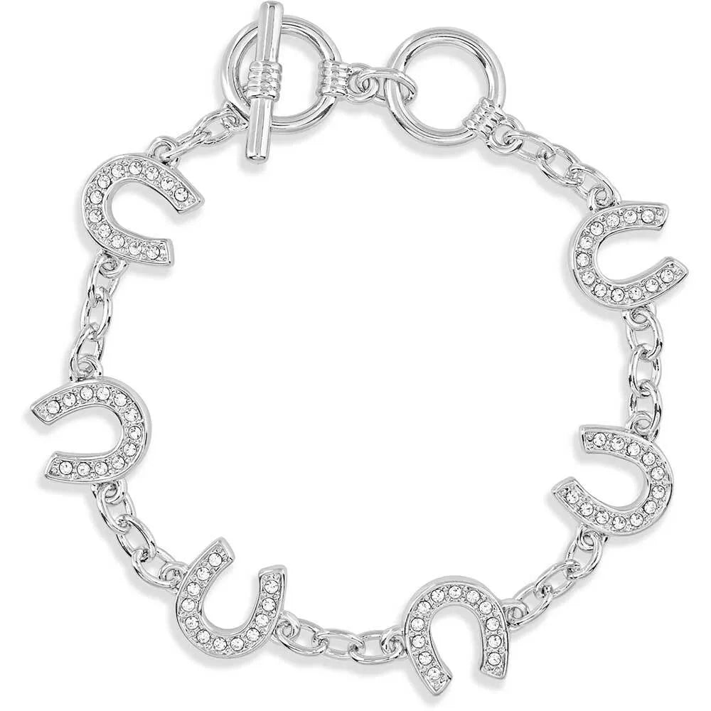 Montana Silversmith Lucky Horseshoe Link Bracelet