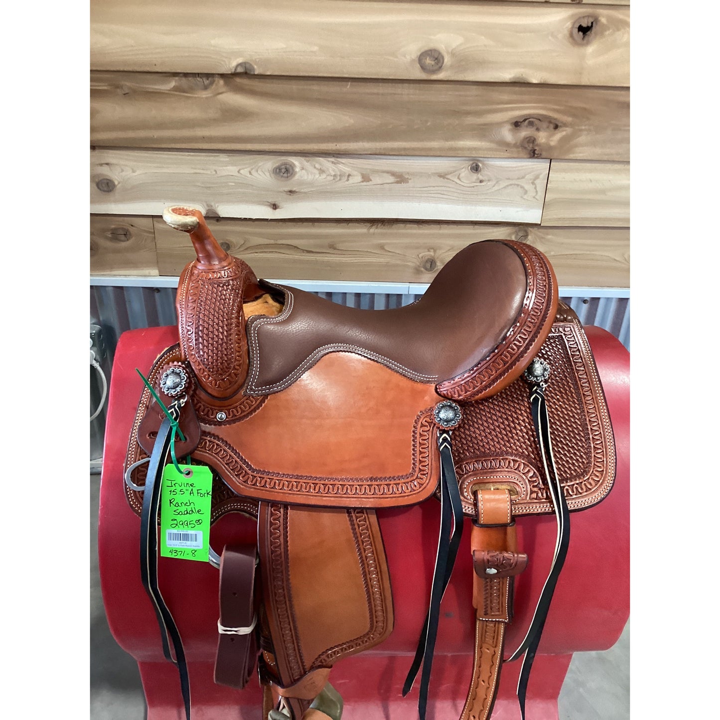 Irvine 15.5" A-Fork Ranch Saddle