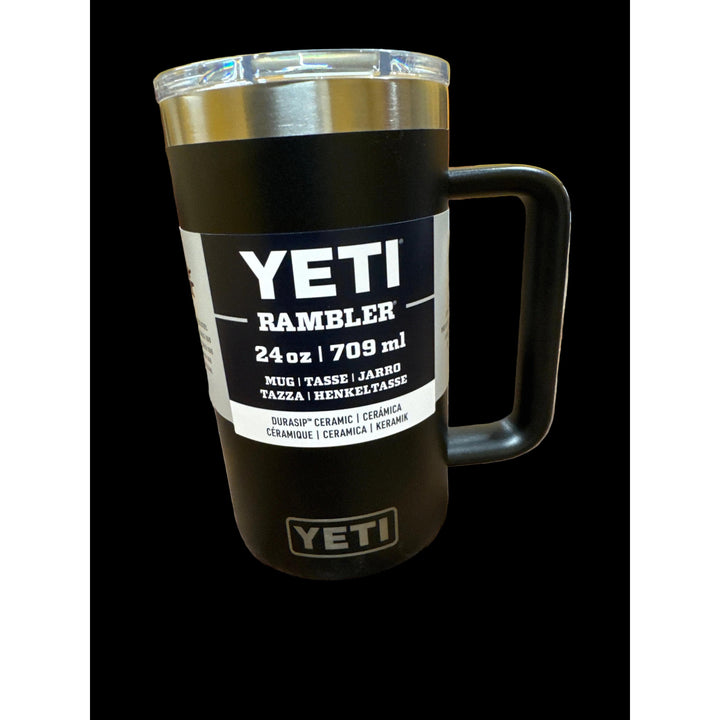 YETI Rambler 710 mL Mug with MagSlider Lid - Black