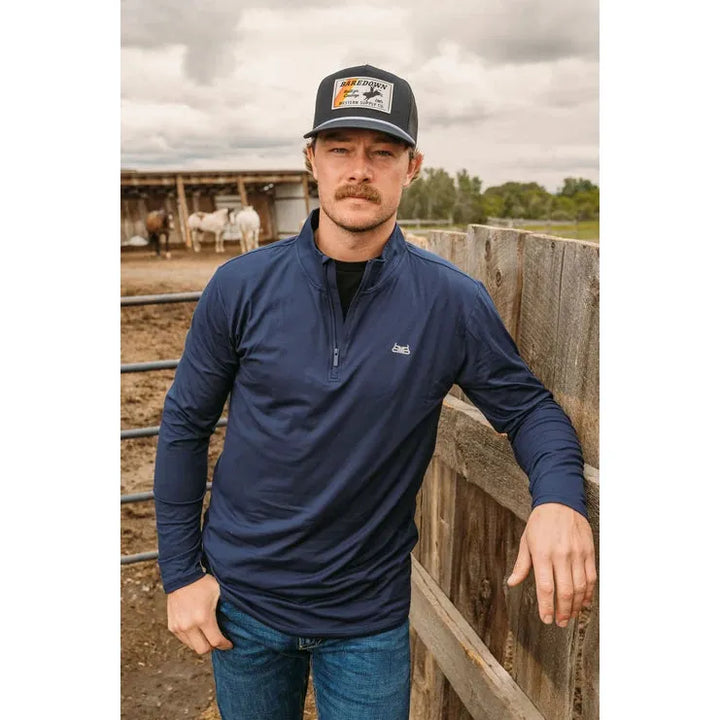 Baredown Brand Unisex Rideflex 1/4 Zip - Multiple Colours