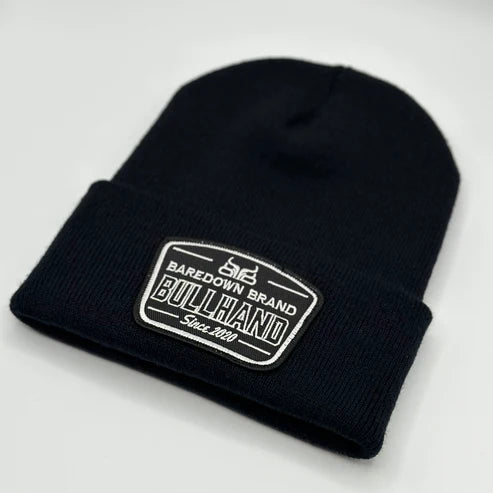 Baredown Brand Bullhand Legacy Beanie - Black