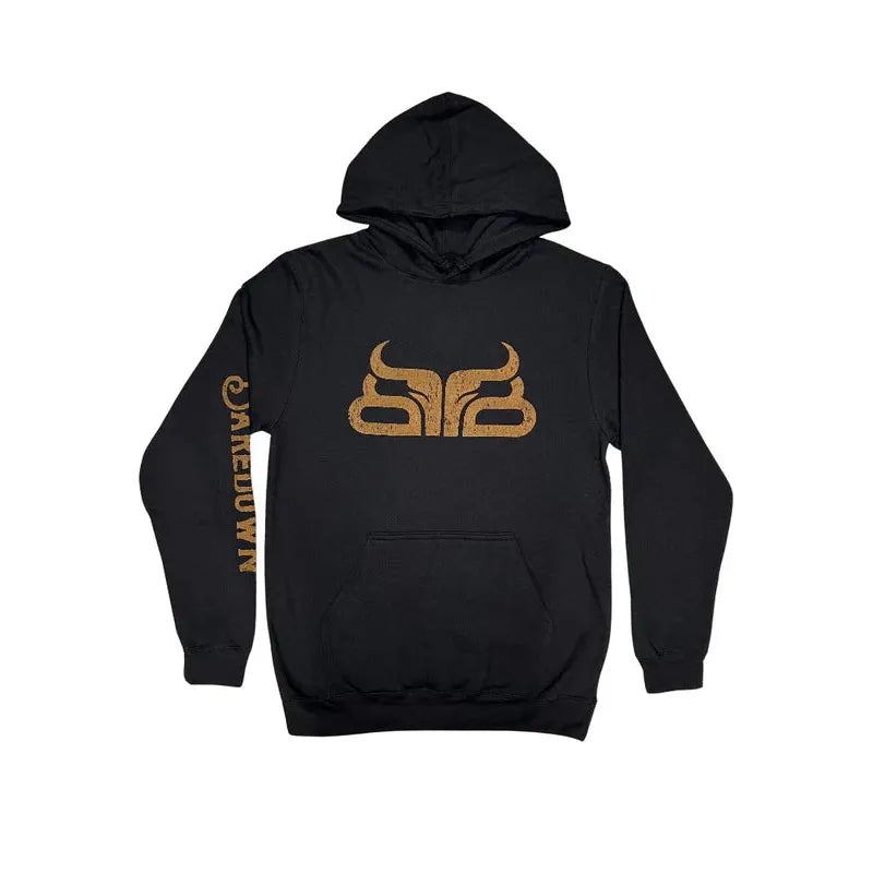 Baredown Brand Cowpoke Hoodie - Black/Copper