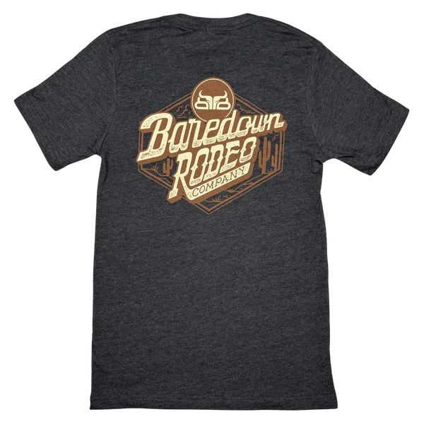 Baredown Brand Canyon Tee Shirt - Dark Heather