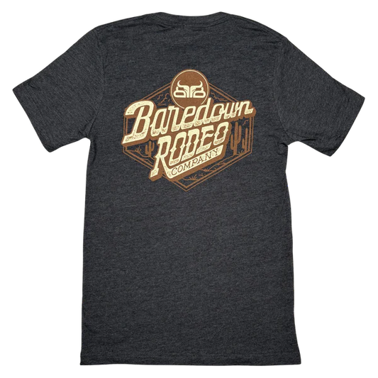 Baredown Brand Canyon Tee Shirt - Dark Heather
