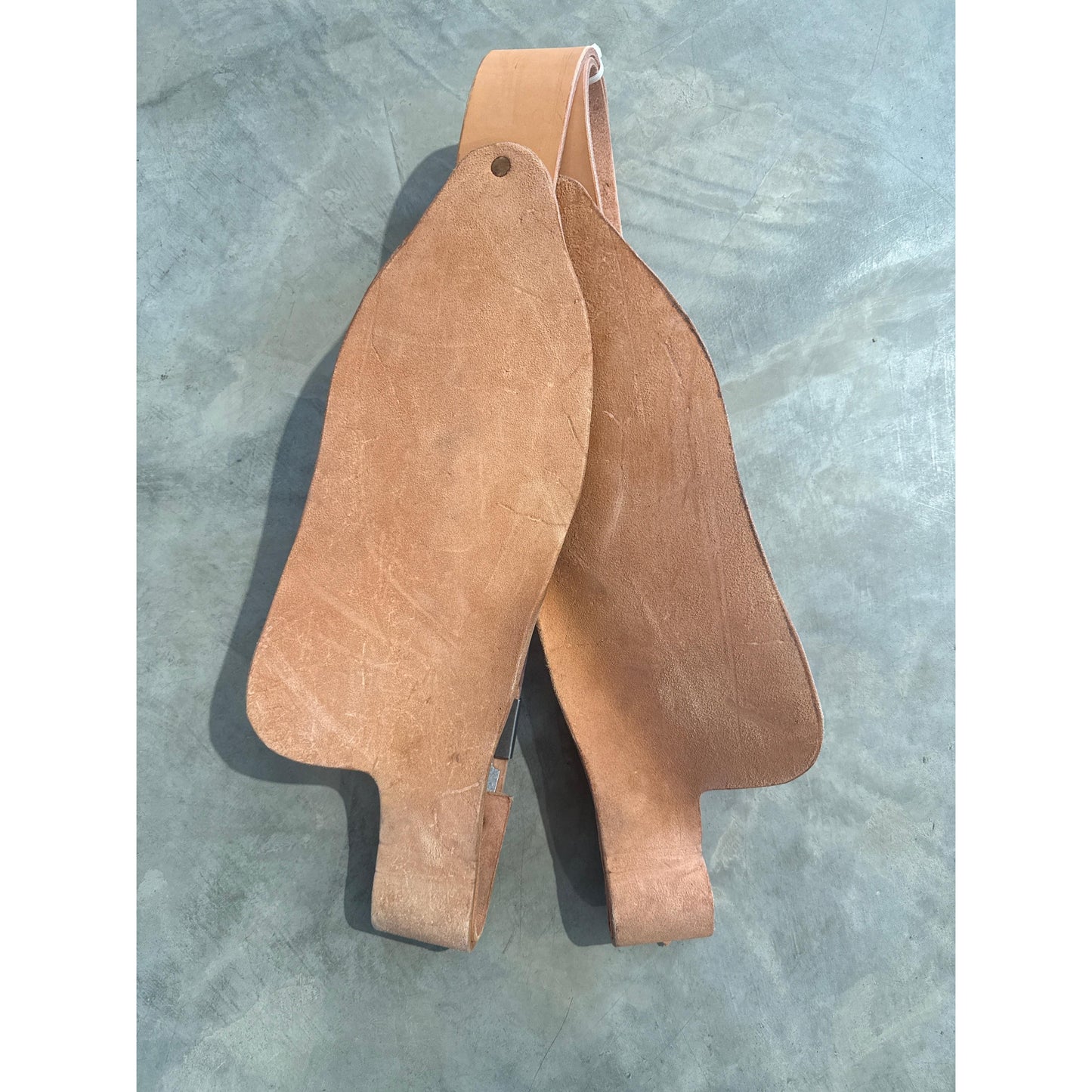 Irvine's Fenders-Kids Saddle Natural Leather