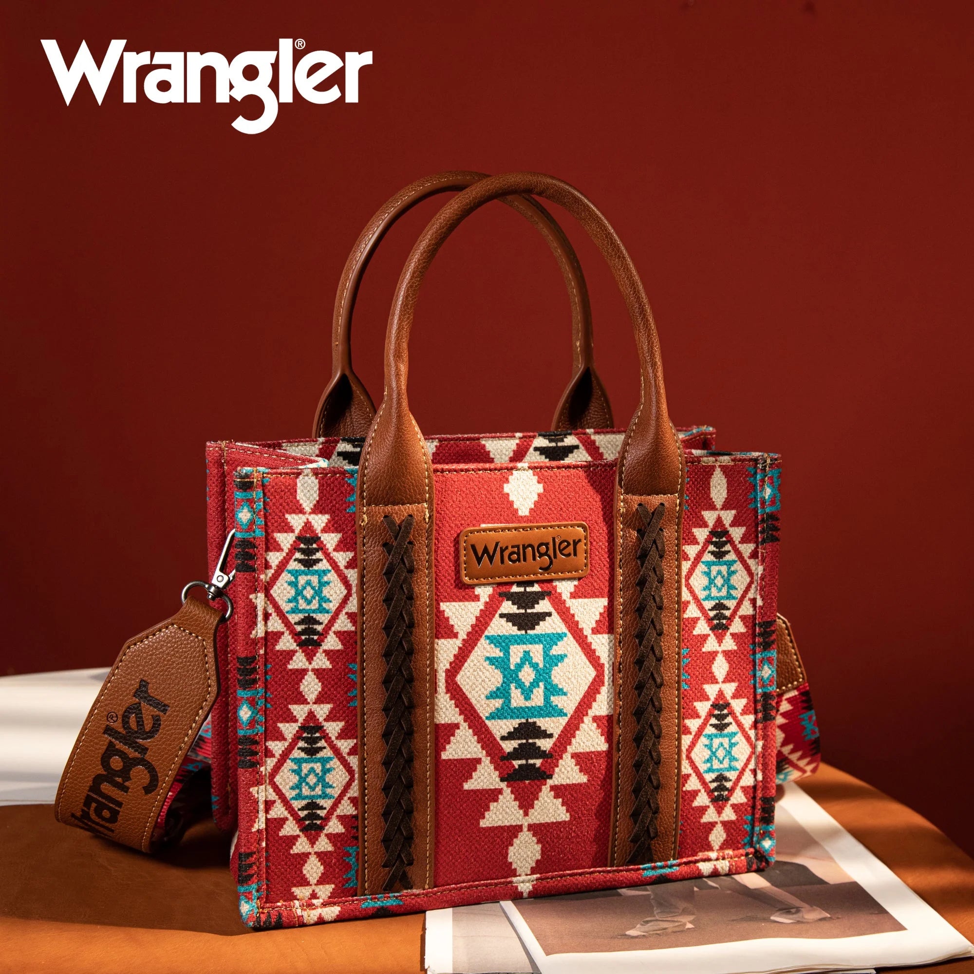 Western Embroidered Rhinestone Cross Purse Handbag Wallet Set in 2 Colors -  Walmart.com