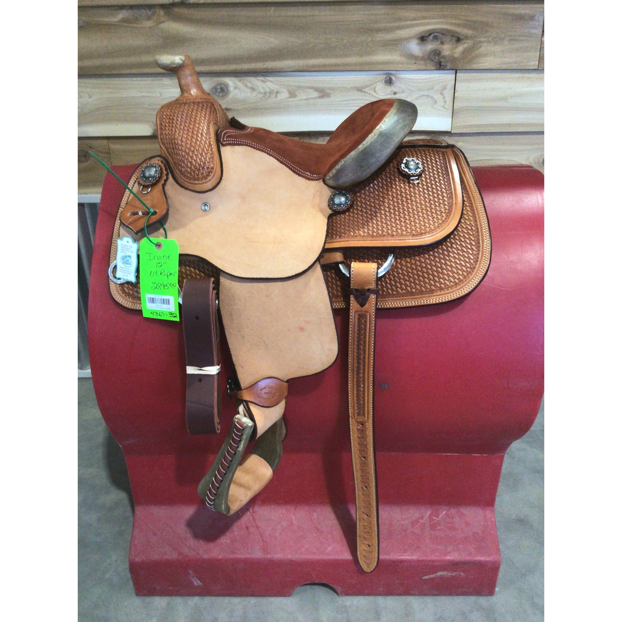 Irvine 12" OY Roping Saddle