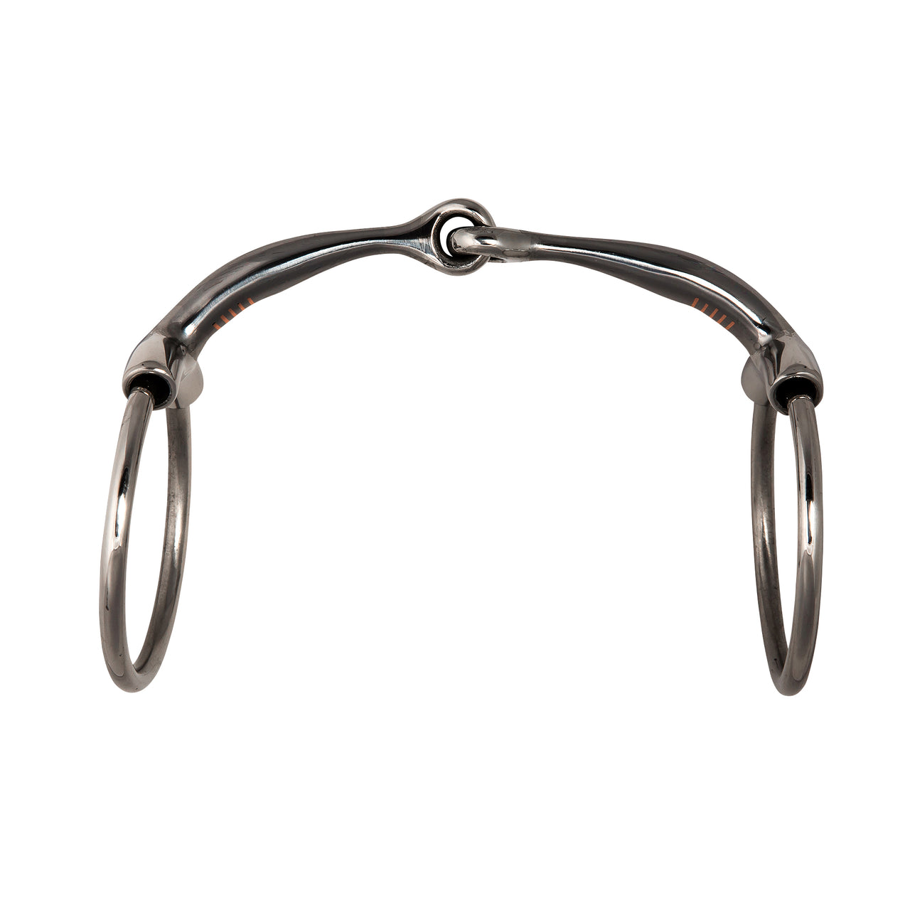 Cowboy Tack O-Ring Anti Collapse Jointed Snaffle Bit