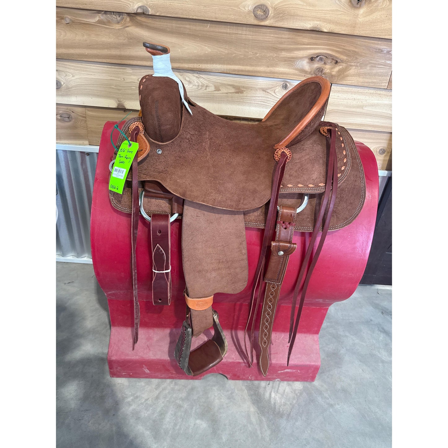 Irvine 15.5" Team Roping Saddle Full R/O