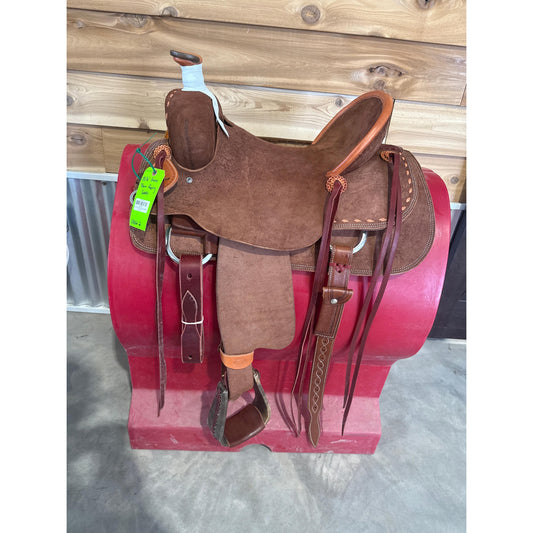 Irvine 15.5" Team Roping Saddle Full R/O
