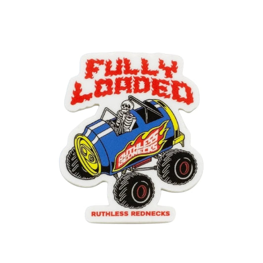 Ruthless Rednecks Booze Cruiser Sticker