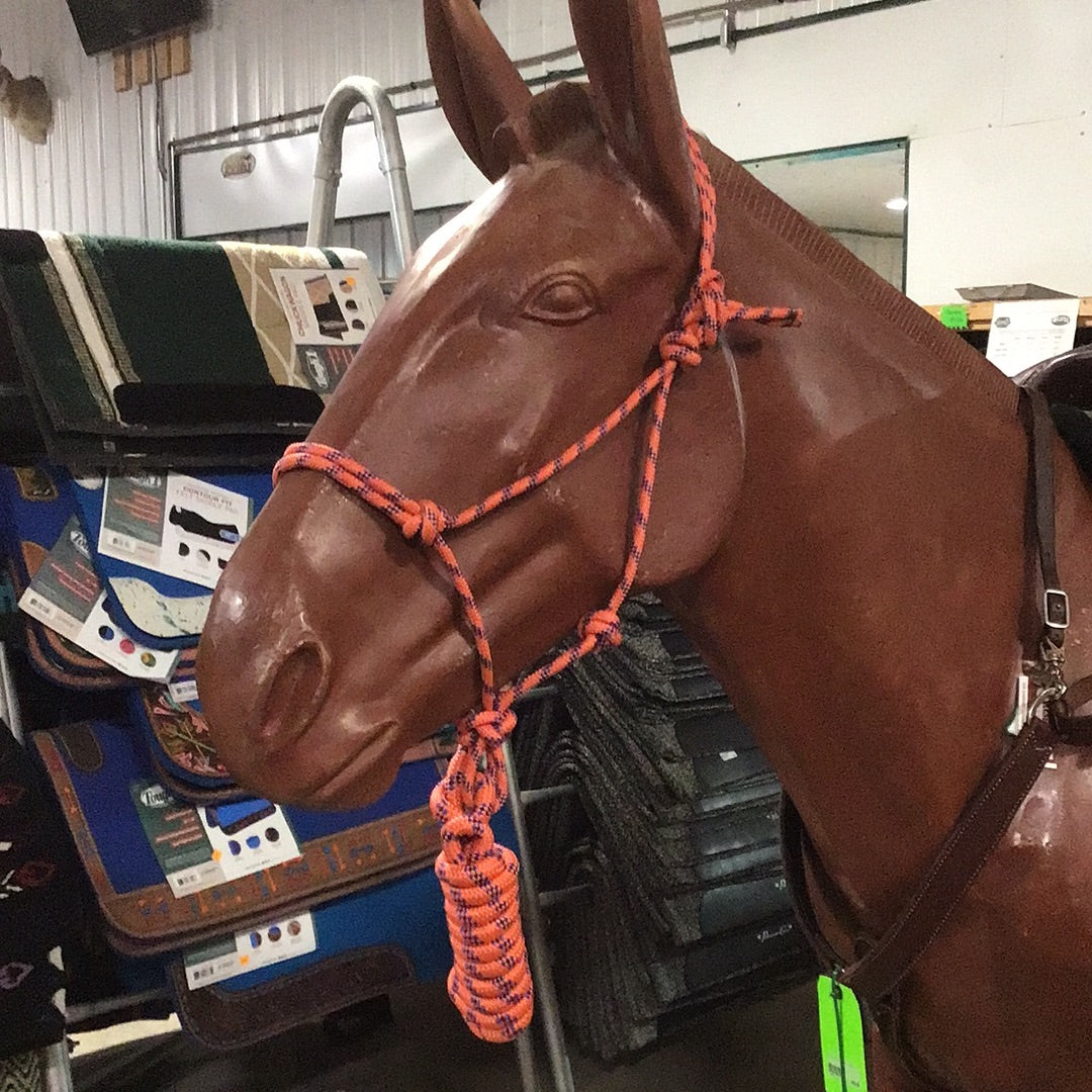 Irvine Rope Halter w/Matching Lead Rope