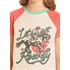 Rock & Roll Girl's Let's Get Graphic Short Sleeve Tee Shirt - Natural