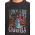 Rock & Roll Girl's Graphic Long Live Cowgirls Long Sleeve Pullover- Black