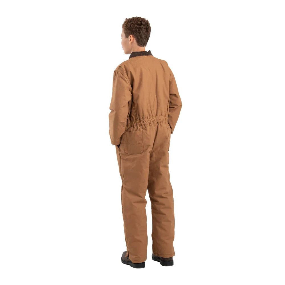 Berne Youth Youth Softstone Insulated Coverall - Brown Duck