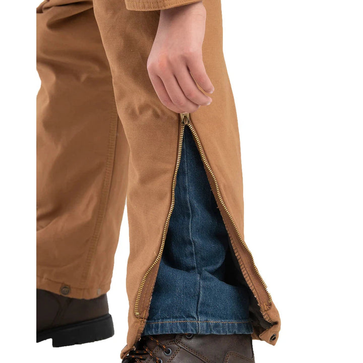 Berne Youth Youth Softstone Insulated Coverall - Brown Duck