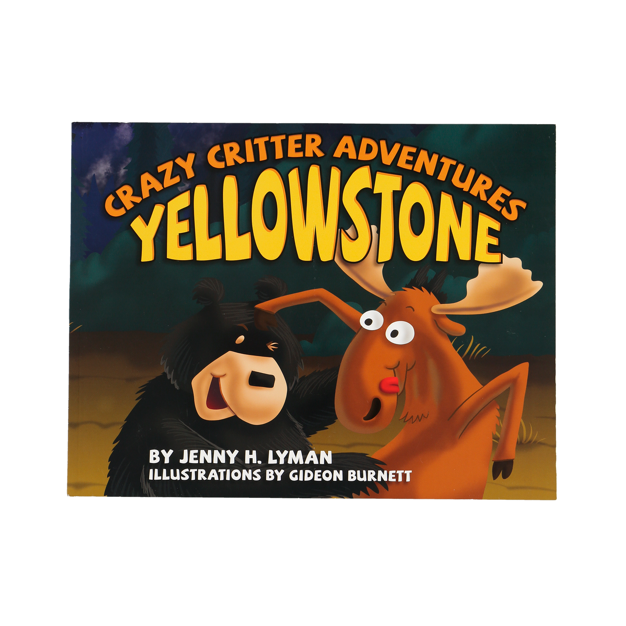 Lazy One Kid's Crazy Critter Yellowstone Book
