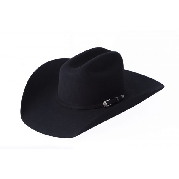 ProHat Wool Felt Precreased Western Hat - Black