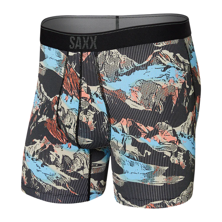 Saxx Men's Quest Quick Dry Mesh Boxer Briefs