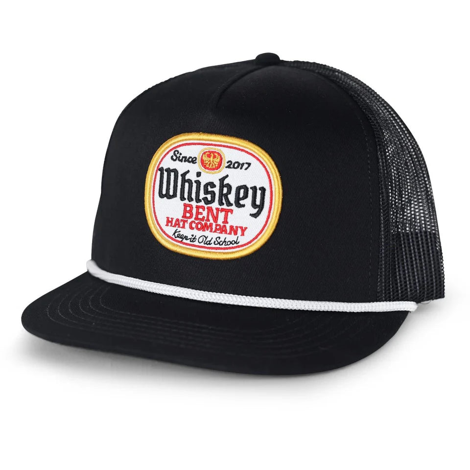 Whiskey Bent Hat Co Black Label Cap - Black - Irvine Tack &amp; Western Wear