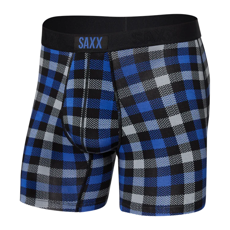 Saxx Men's Vibe Super Soft Boxer Briefs - Patterns