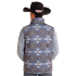 Rock & Roll Men's  Aztec Print Puffer Vest- BLUE - Irvine Tack & Western Wear
