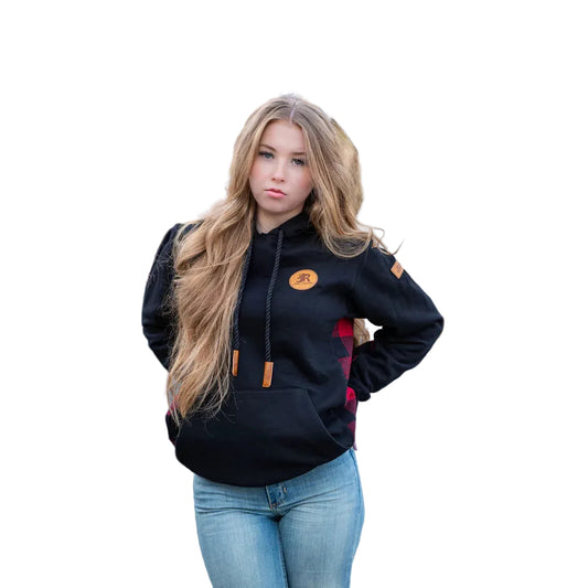 Rebel Cowgirl Red Wing Hoodie