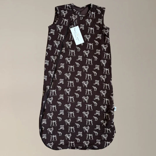 Sage West Infants Tack Room Sleepsack - Cocoa