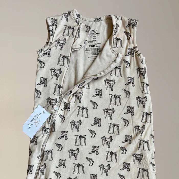 Sage West Infants Tack Room Sleepsack - Cream