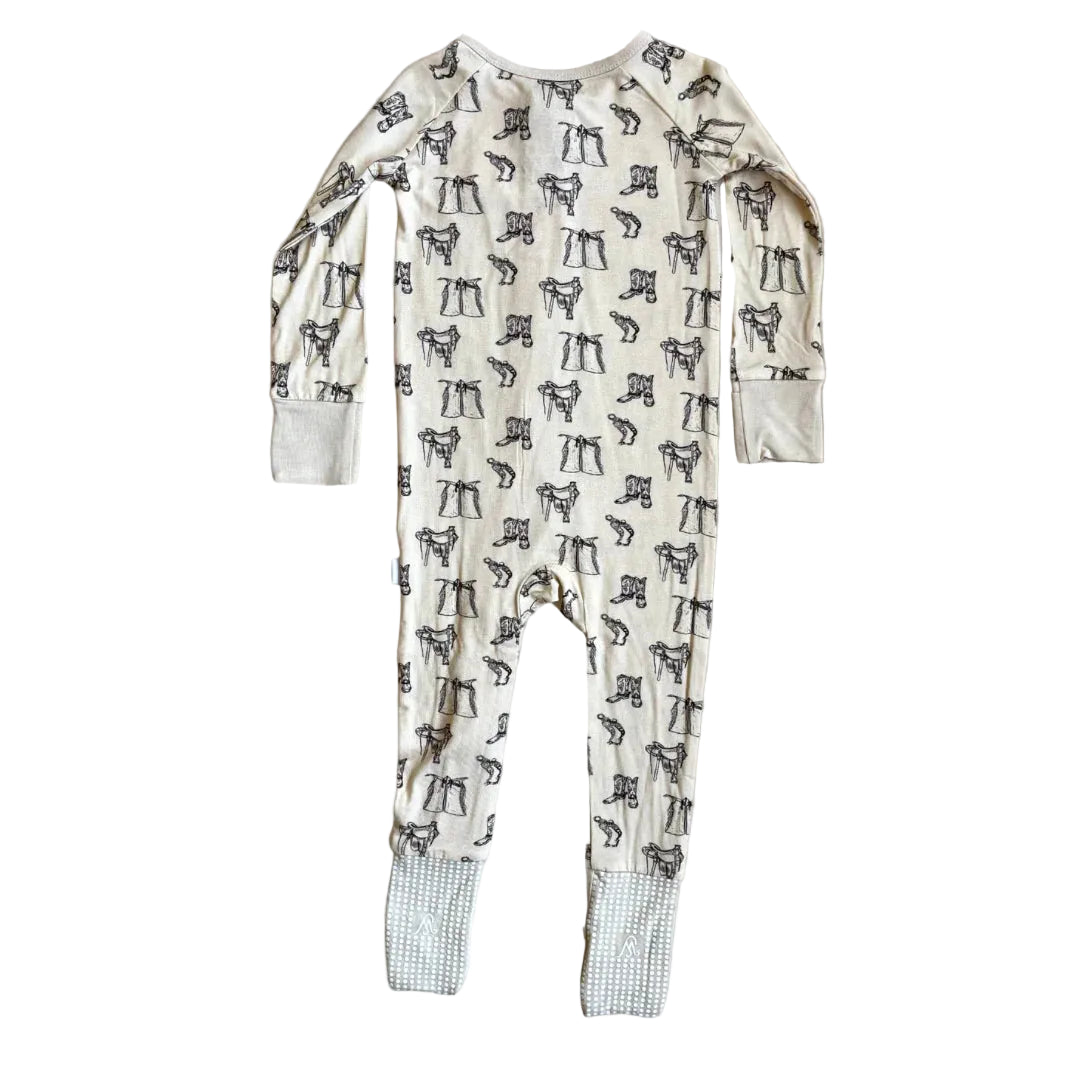 Sage West Infants Tack Room Sleepwear - Cream