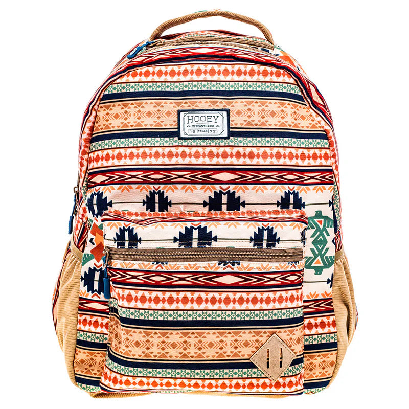 Hooey Recess Thunderbird Pattern Backpack- Tan