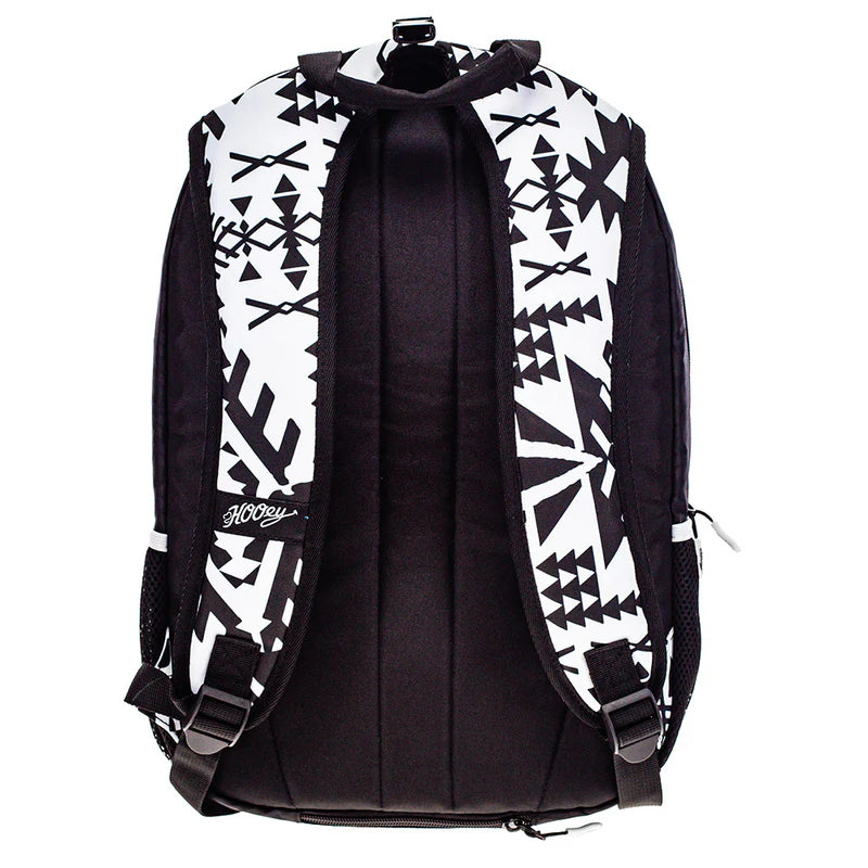 Hooey Rockstar Aztec Pueblo Stone Backpack- Black/White