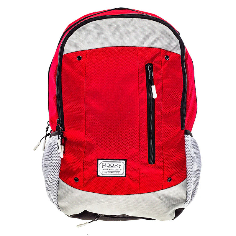 Hooey Rockstar  Backpack- Red/Grey