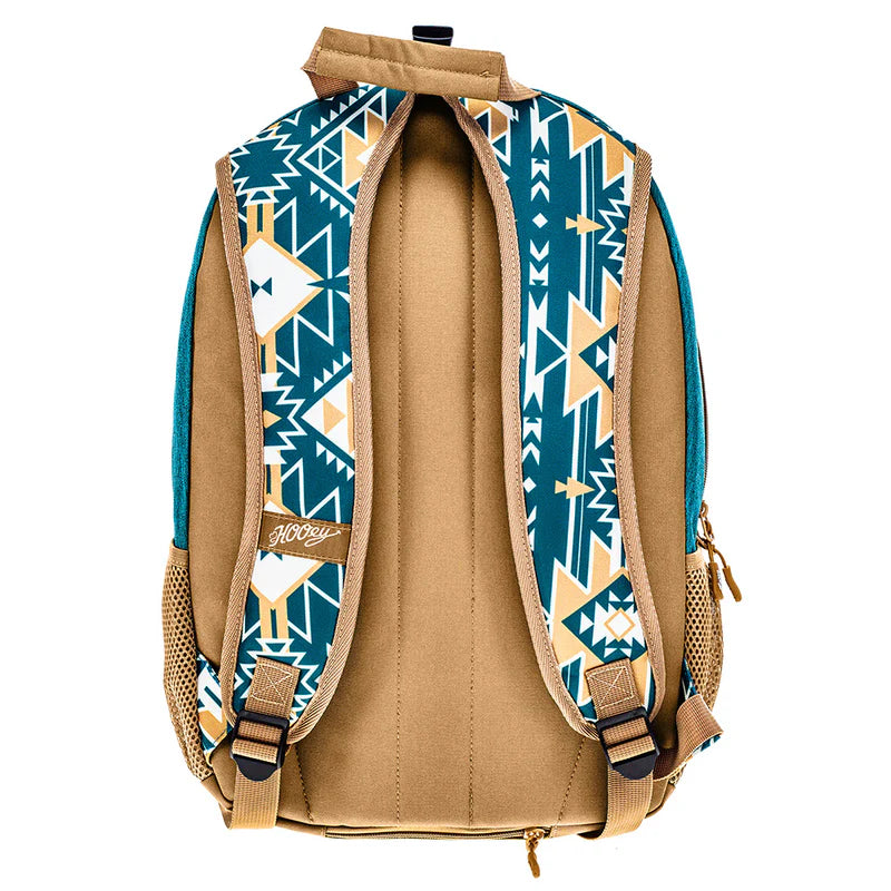 Hooey Rockstar Aztec Print Backpack- Teal